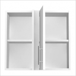 575mm High Corner Wall Unit 600mm Door 900mm Wide