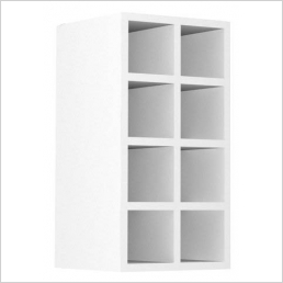 575mm High Wall Unit Wine Rack 300mm
