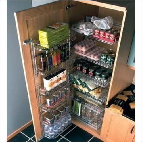 Kessebohmer - Classic Tandem Larder Unit With Soft-Close 600mm W, 1700mm H