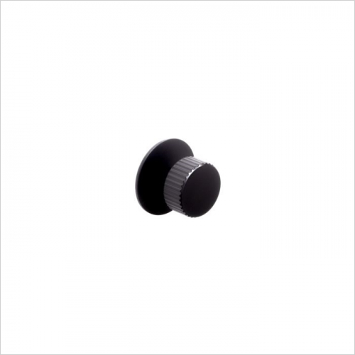 PWS - Arden, Flutted knob with backplate, central hole centre