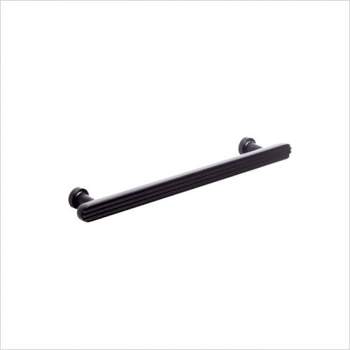 PWS - Henley, Fluted bar handle, classic, 160mm, Matt Black