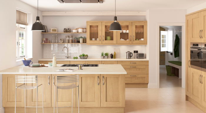 Multiwood Multiwood Kitchen Rivington Natural Oak Base Units
