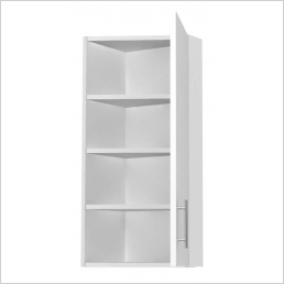 900mm High Angled Wall Unit 400mm Door 30 Degree Angle