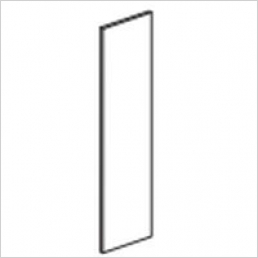 Tall tower end panel 2400x650x18mm