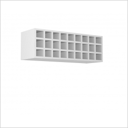 900mm High Wall Unit Wine Rack 300mm MFC