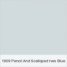 1909 Pencil And Scalloped