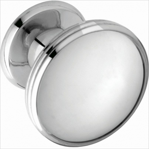 PWS - Knob Oval With 3 Line Detail 37mm Diameter