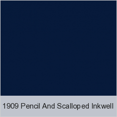 1909 Pencil And Scalloped