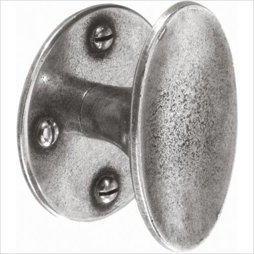 PWS - Knob, 50mm, Comes With Backplate, 45mm Diameter