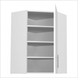 900mm High Diagonal Corner 400mm Door 600x600mm