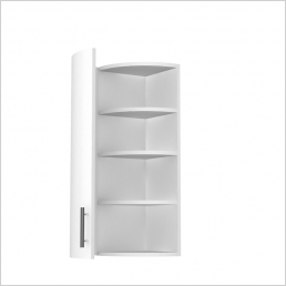 900mm High Curved Wall Unit 300x300mm