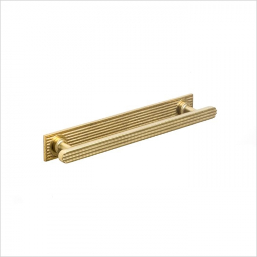 PWS - Henley, Fluted Bar handle, Classic, with backplate, 160mm