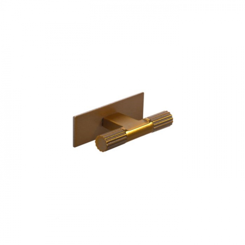 Arden, Fluted T bar with backplate, central hole centre