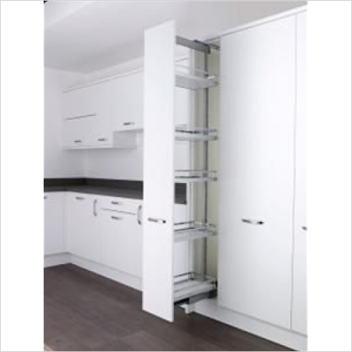 Kessebohmer - Arena Style, 400mm Full Extension Larder Unit, 1800-2200mm H