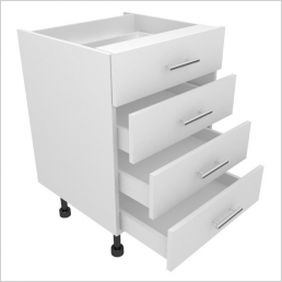 500mm Four Drawer Unit