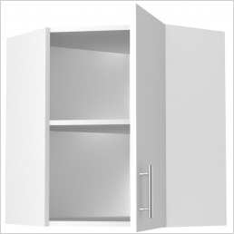 720mm High Diagonal Corner Unit 400mm Door 600x600mm