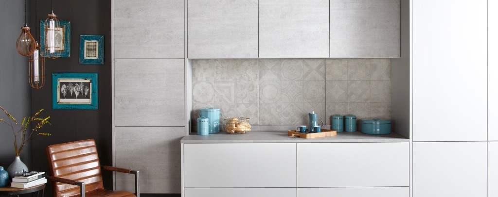 Otto gloss kitchens from Burbidge