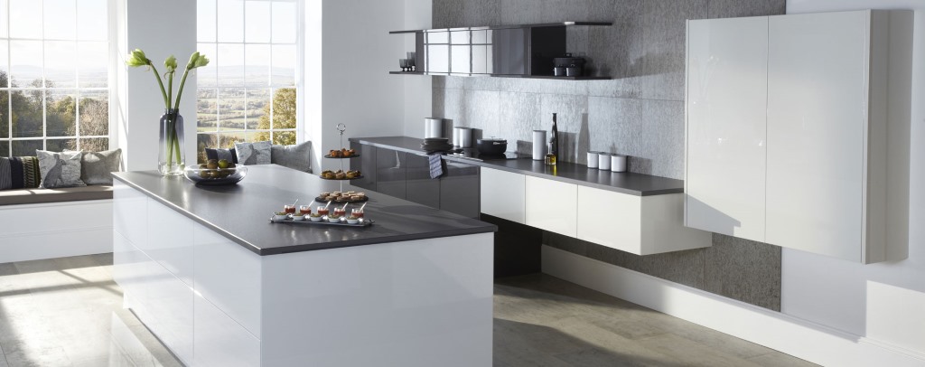 Otto Gloss kitchen in porcelain