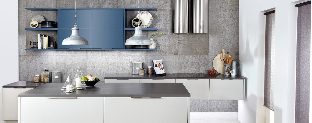 Otto matt painted kitchens from Burbidge