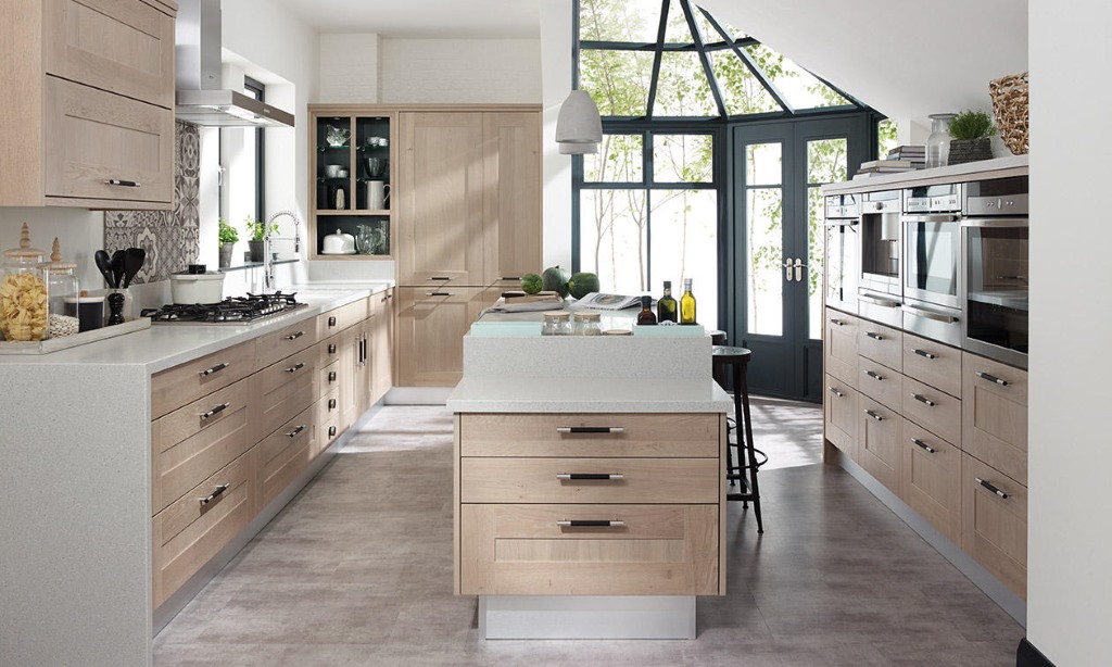 Broadoak rye shaker kitchen