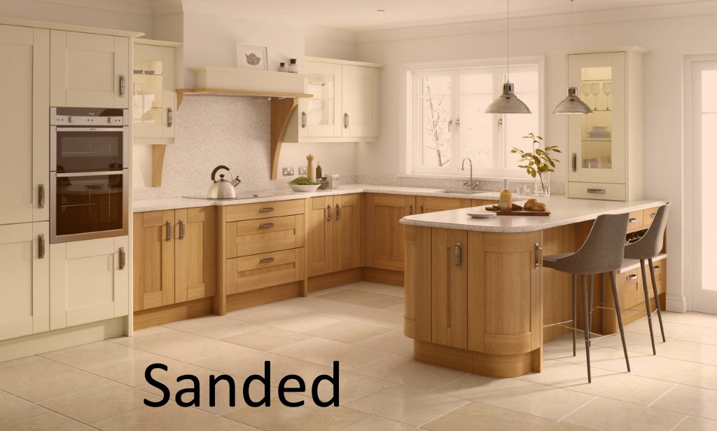 Broadoak sanded shaker kitchen
