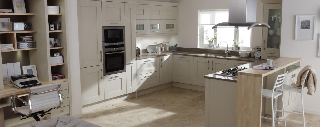 Milbourne painted shaker kitchen