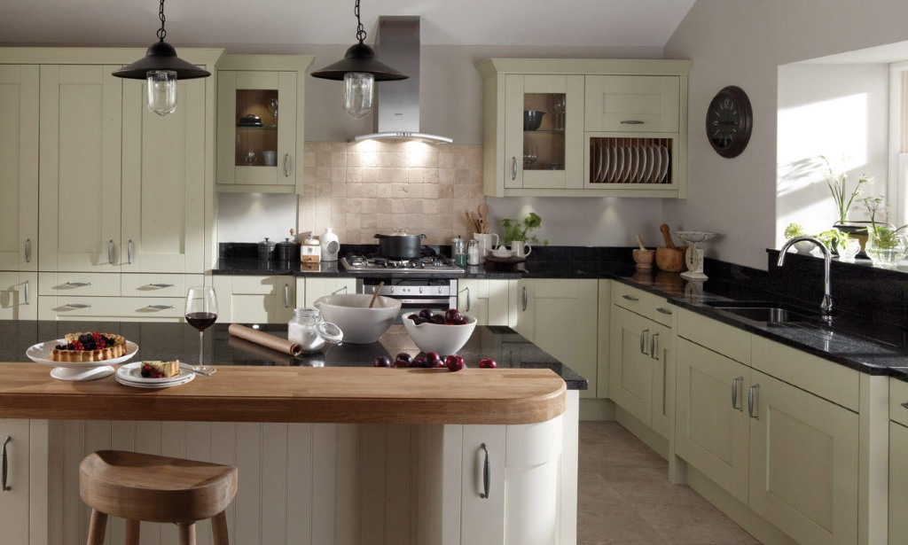 Milbourne Sage Shaker Kitchen