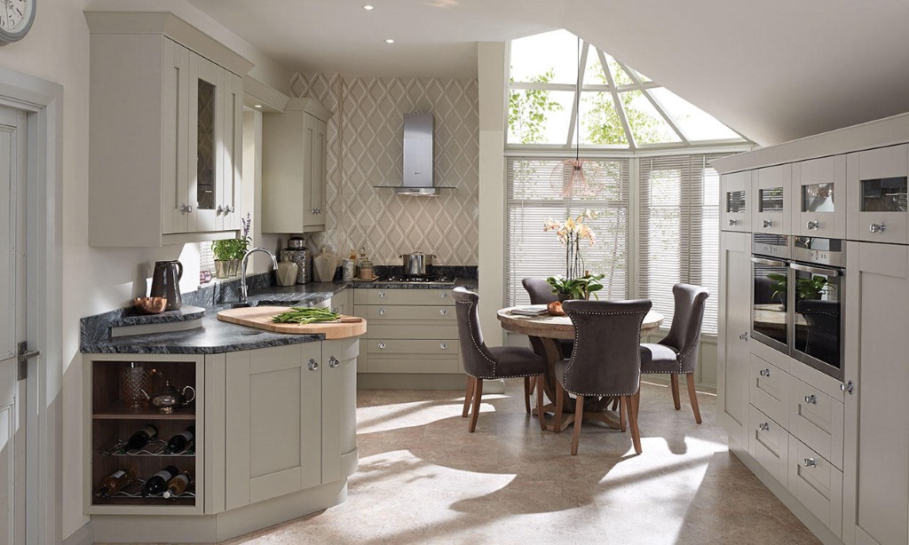 Milbourne Stone Shaker Kitchen