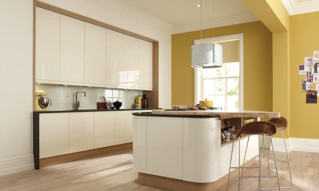 Remo alabaster gloss kitchen