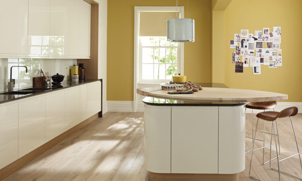 Remo alabaster gloss kitchen