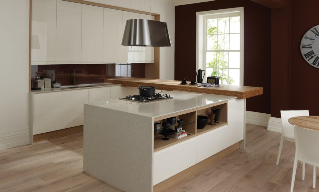 Remo alabaster gloss kitchen