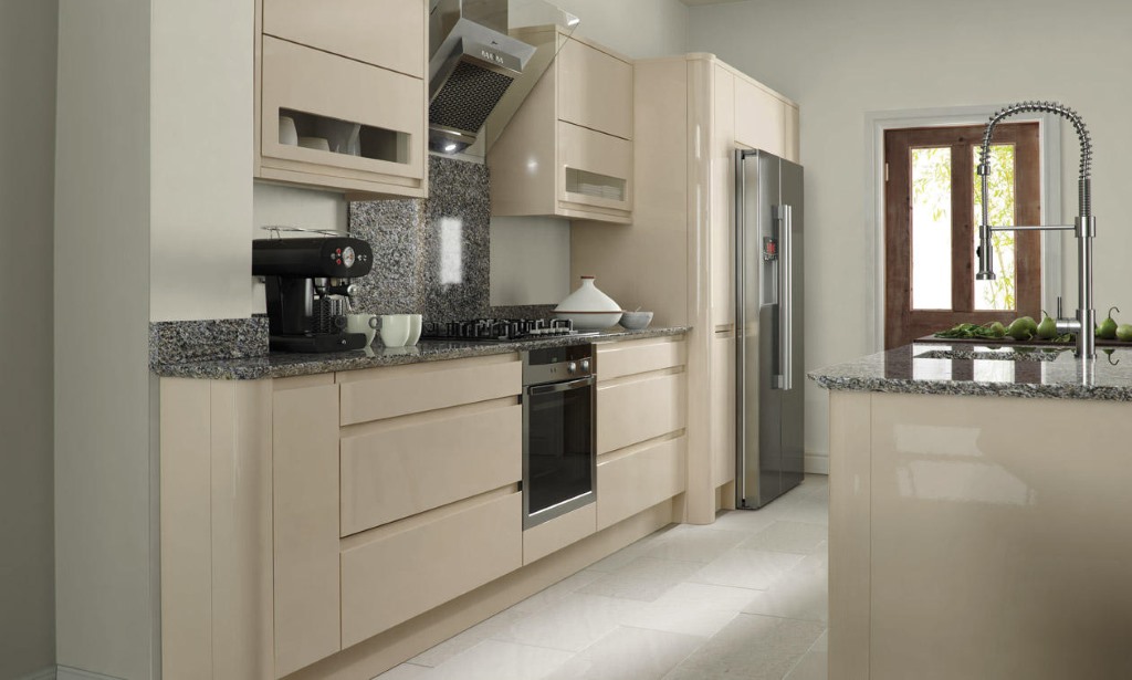 Remo beige gloss kitchen