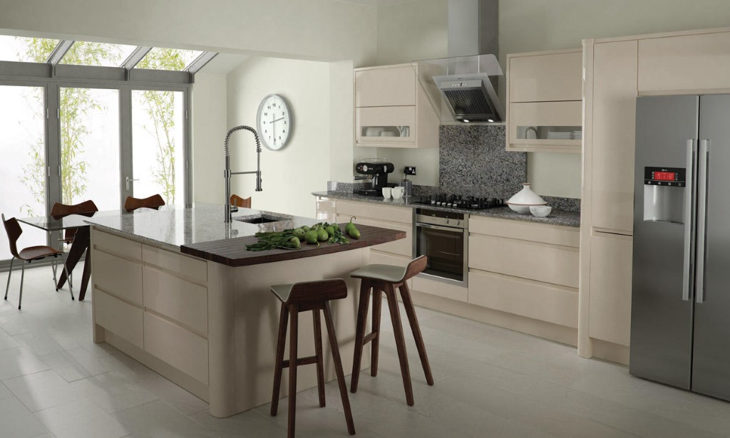 Remo beige gloss kitchen