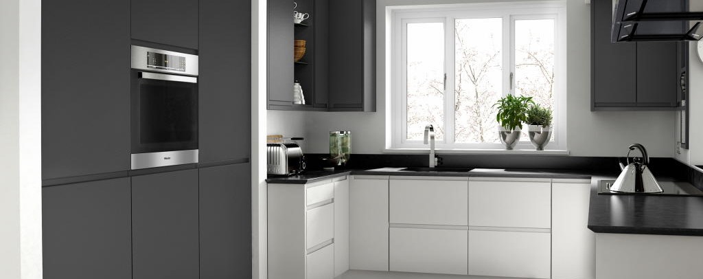Remo graphite gloss kitchen