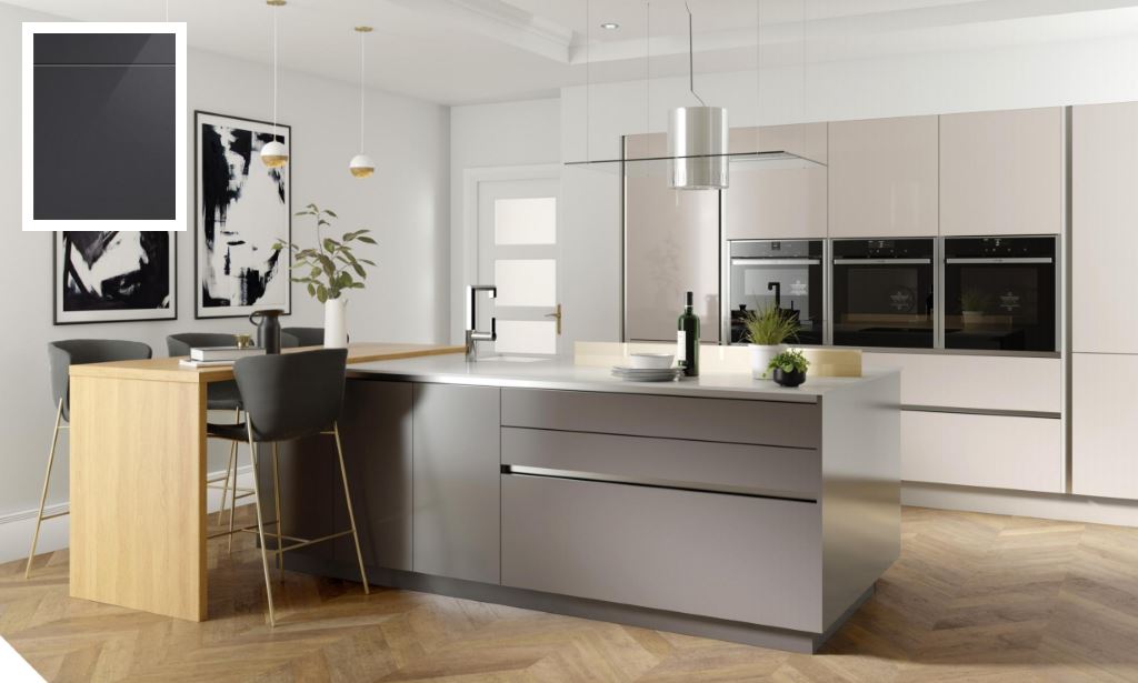 Unity Gloss Graphite Kitchen