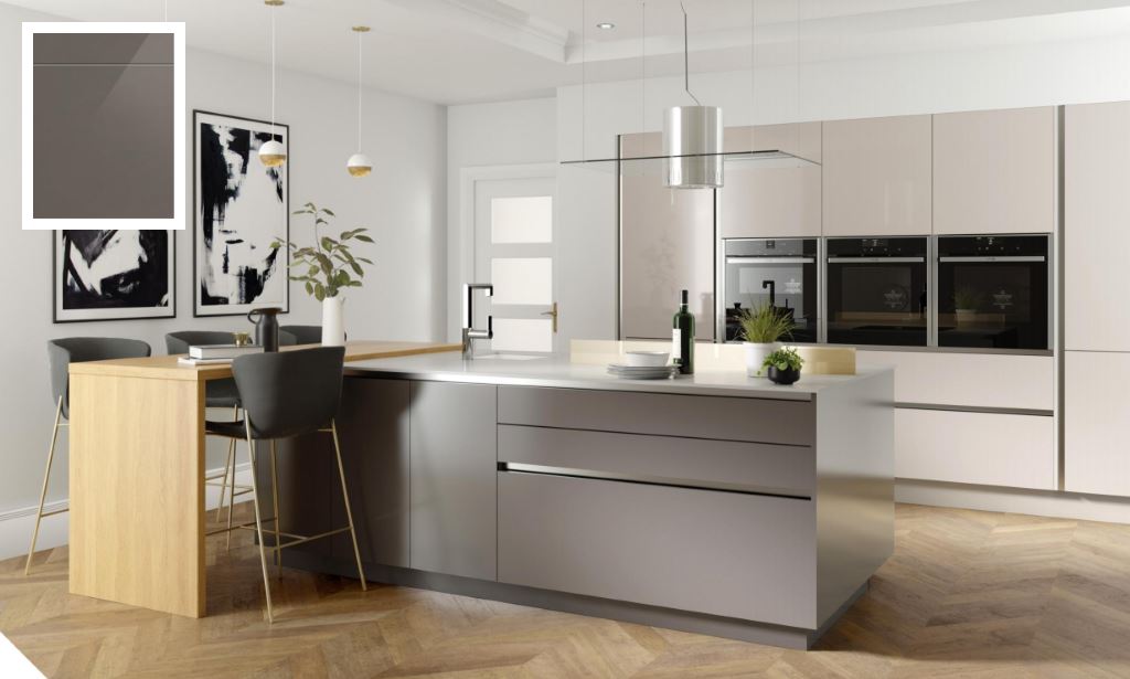 Unity Gloss Lava Kitchen