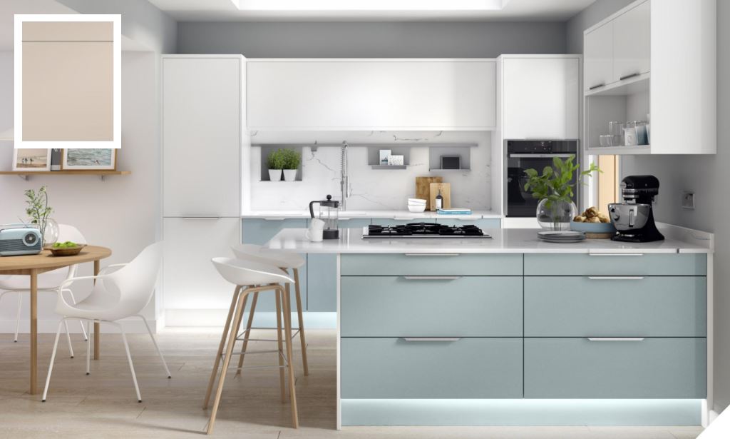 Unity Supermatt Cashmere Kitchen