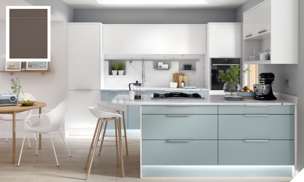 Unity Supermatt Lava Kitchen