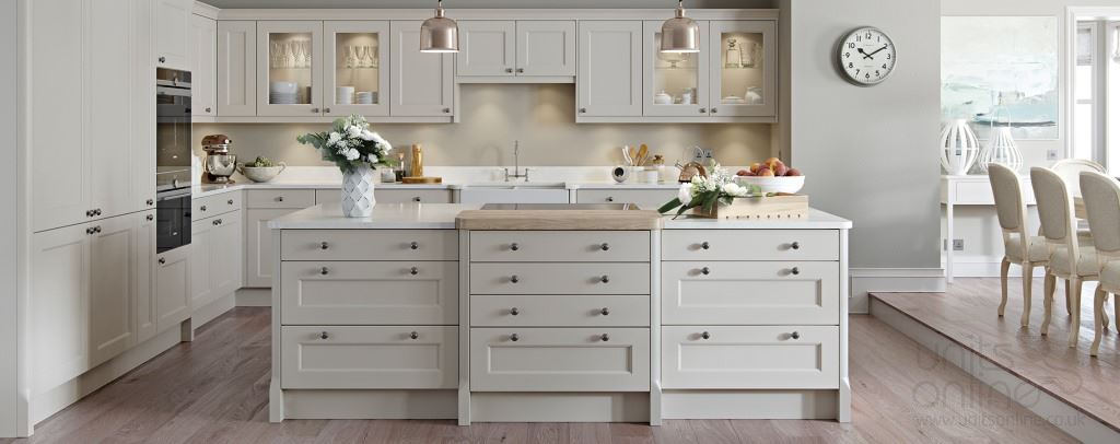 Finsbury shaker kitchens from Burbidge