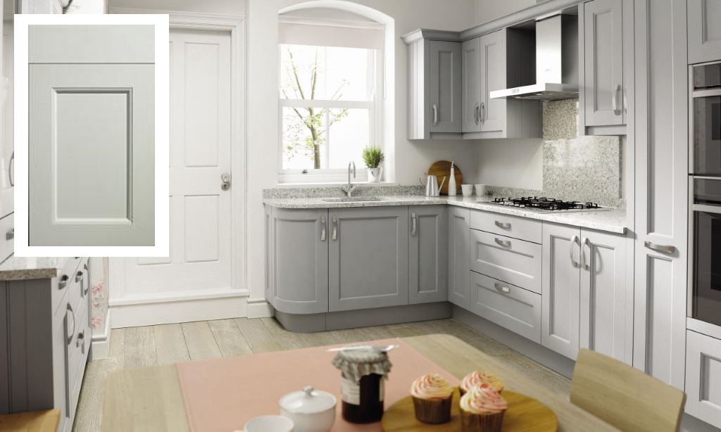 Mornington Beaded shaker kitchen porcelain