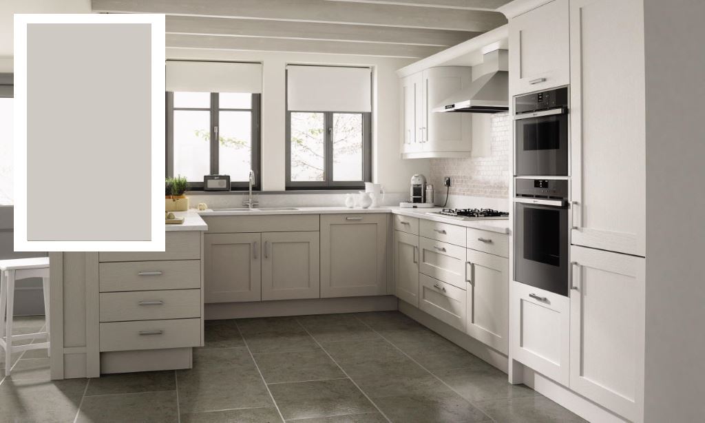 Mornington shaker kitchen dove grey