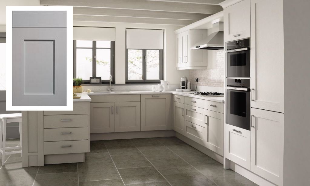Mornington shaker kitchen partridge grey
