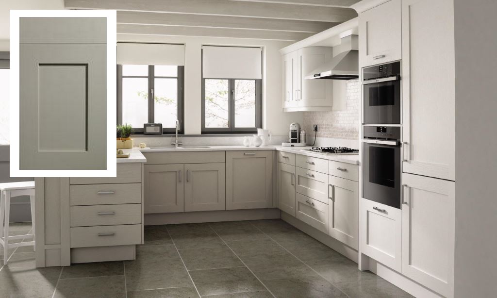 Mornington shaker kitchen stone