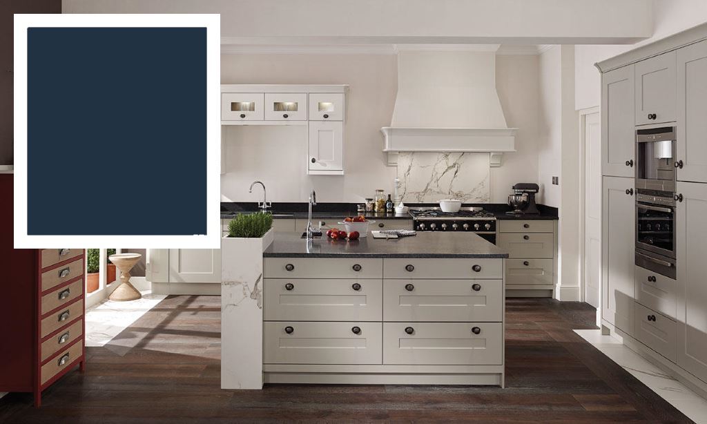 Fitzroy shaker kitchen hartforth blue