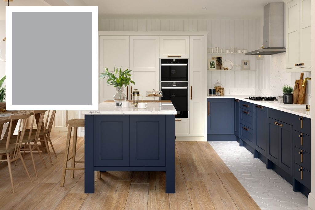 Hunton shaker kitchen dust grey