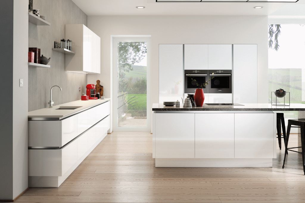 german handleless kitchen