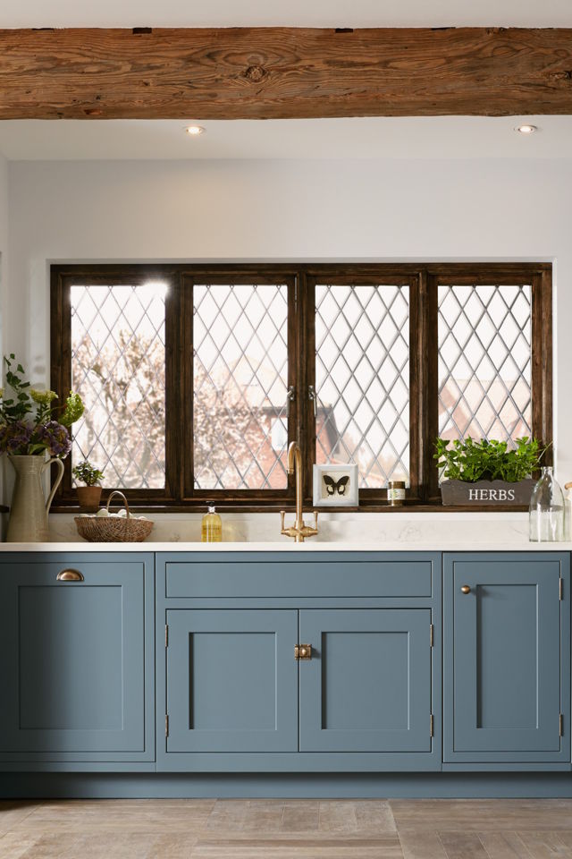 Shaker Painted 1909 Kitchen