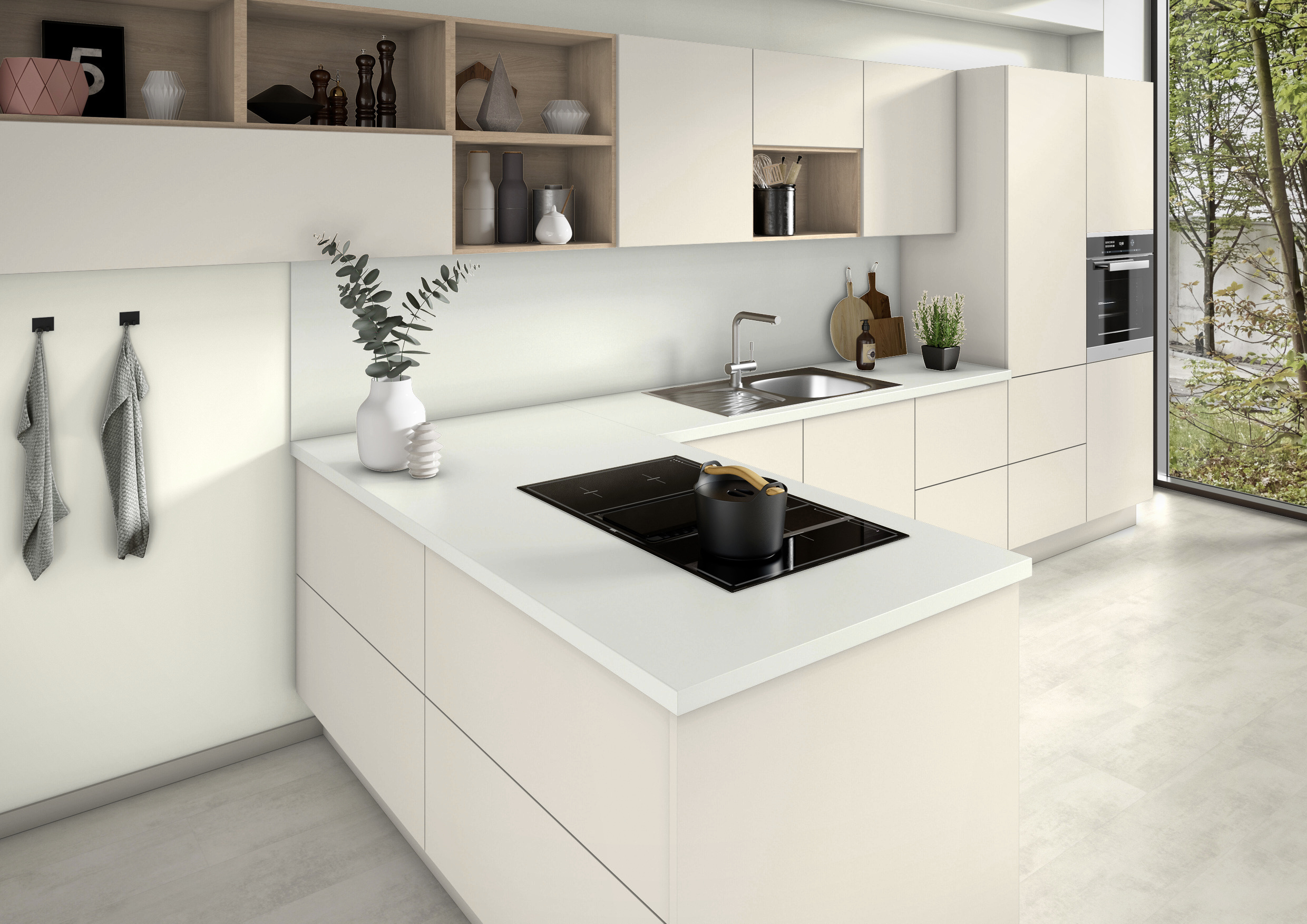 Aspects bespoke porcelain kitchen