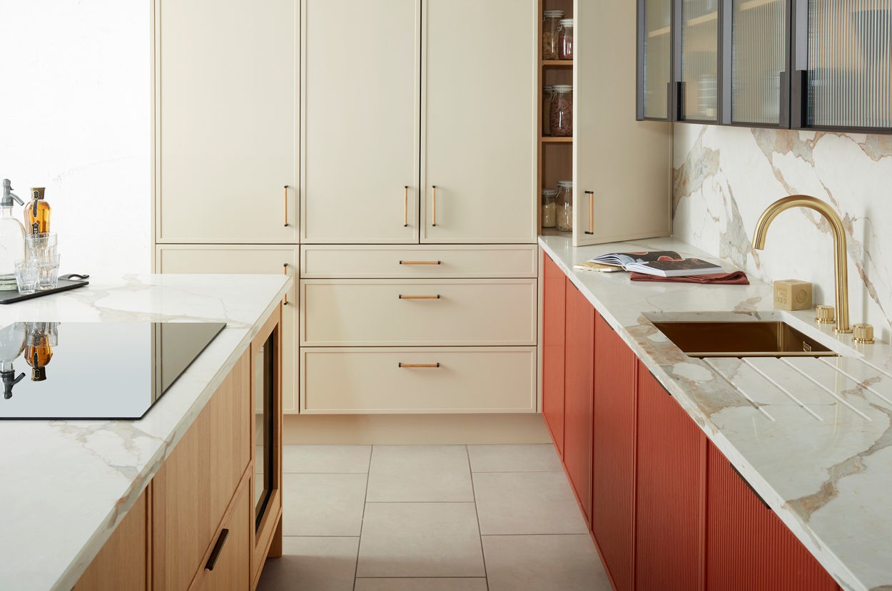 Brackenbury reeded and non reeded micro shaker kitchen