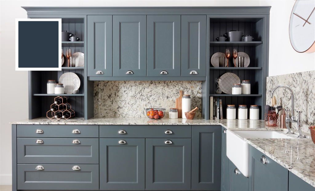 Burbidge Finsbury shaker prussian blue